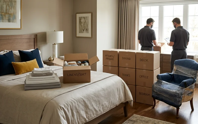Comparison card graphic: hourly sort and pack versus full package